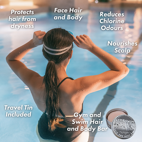 Shampoo With A Purpose - Gym & Swim Hair & Body Bar 50g
