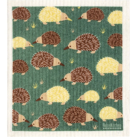 Retro Kitchen - Biodegradable Dish Cloth - Echidna