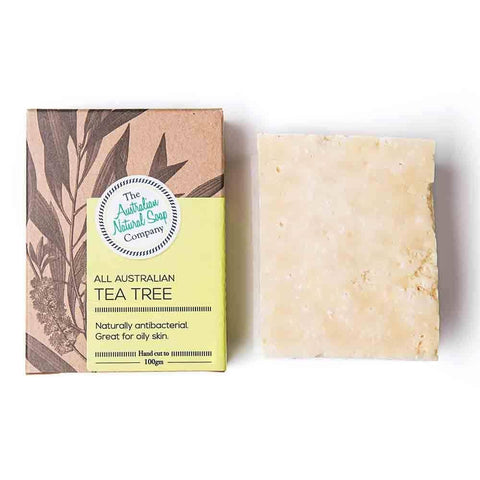 The Australian Natural Soap Company - All Australian Tea Tree Solid Soap (100g)