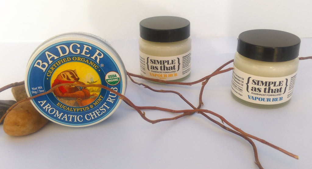 Natural Vapour Rubs Versus Toxin filled Vapour Rubs