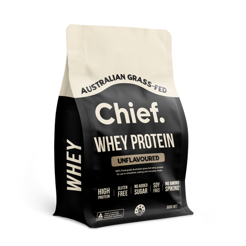 Chief Nutrition Whey Protein - Unflavoured 900g