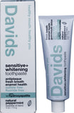 David's Toothpaste Sensitive + Whitening Peppermint Toothpaste - 113g