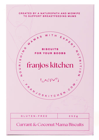Franjo's Kitchen - Tanker Topper Biscuits – Currant and Coconut (gluten free)