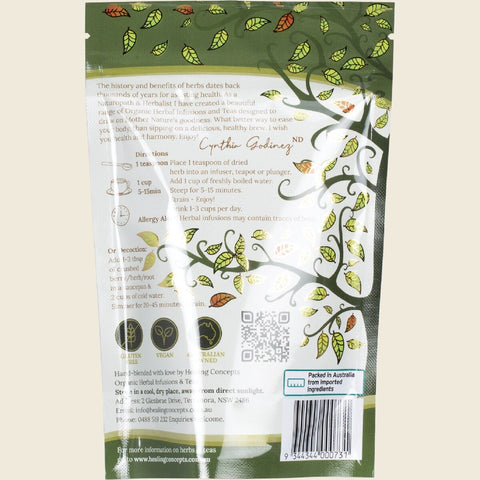 Healing Concepts Loose Leaf Tea - Organic Rosehip Shells 50g