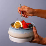 Pottery For The Planet - Large Ceramic Travel Bowl - Monsoon