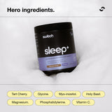 Switch Nutrition Sleep+ Powder - Salted caramel 240g BEST BEFORE 05/2026