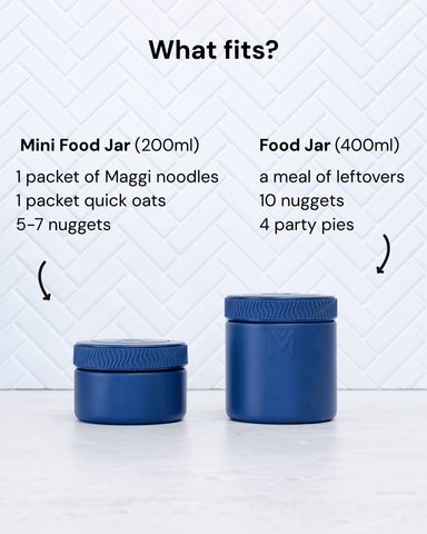 MontiiCo Food Jar -  Navy 200ml