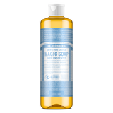 Dr Bronners - 18 in 1 Pure Castile Liquid Soap - Baby Unscented (473ml)