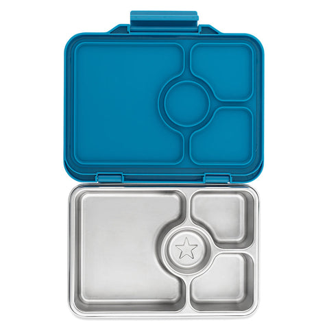 Yumbox Pret Stainless Steel Lunch Box - Nomad Blue