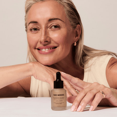 Three Warriors Hydrabronze Tan Drops - Light to Medium