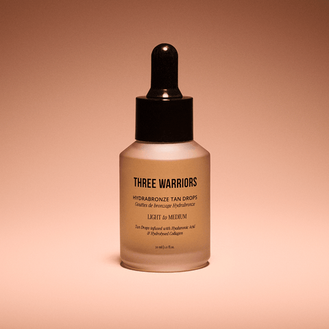 Three Warriors Hydrabronze Tan Drops - Light to Medium