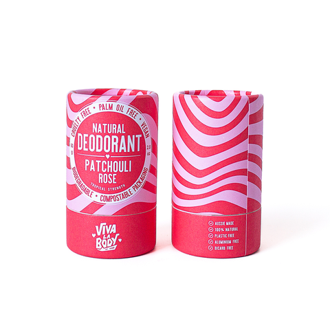 Viva La Body - Natural Deodorant - Patchouli Rose (80g)