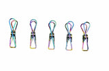 Bare & Co. - Stainless Steel LARGE Pegs - 316 Marine Grade - RAINBOW (BULK 500 Pack)
