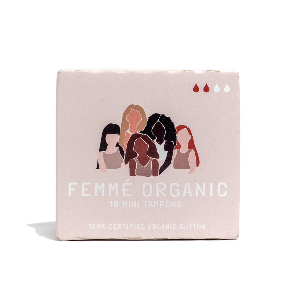 Femme Organic - Tampons - Mini (18 pieces)