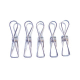 Bare & Co. - Stainless Steel EXTRA LARGE Pegs - 316 Marine Grade - SILVER (30 Pack)