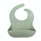 Little Mashies - Washy Bib - Dusty Olive