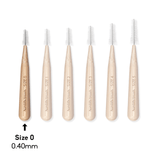 Humble Co. - Interdental Brushes - Pink Size 0 - 0.4mm (6 Pack)