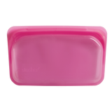 Stasher - Plastic-Free Snack Bag - Raspberry