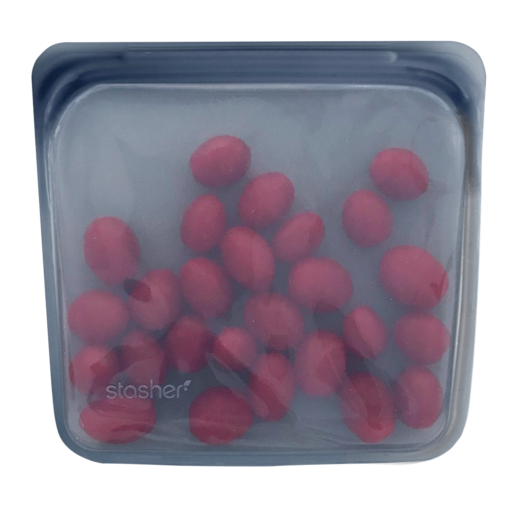 Stasher - Plastic-Free Sandwich Bag - Smoke
